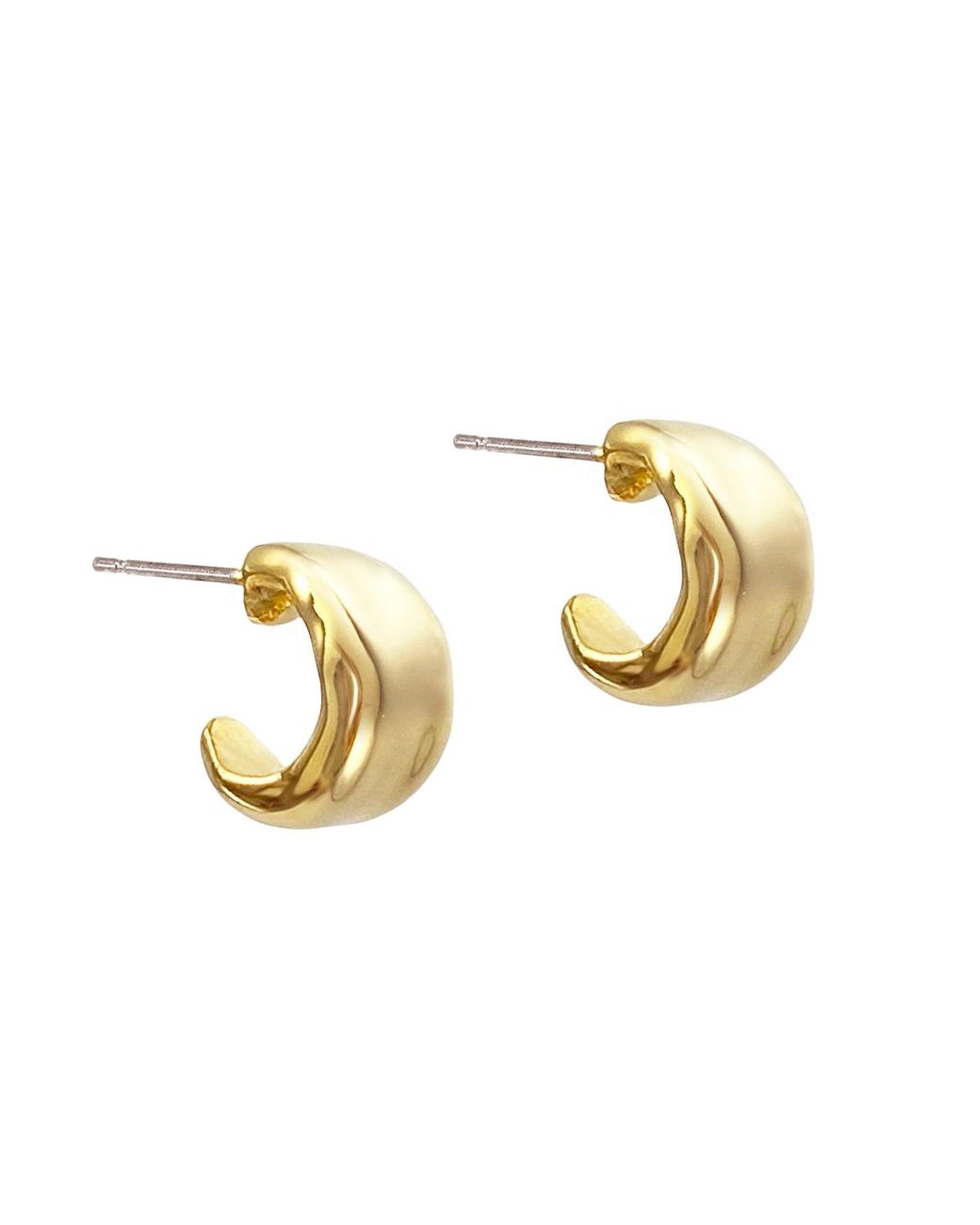 Biko Jewellery Metallic Wavi Huggies