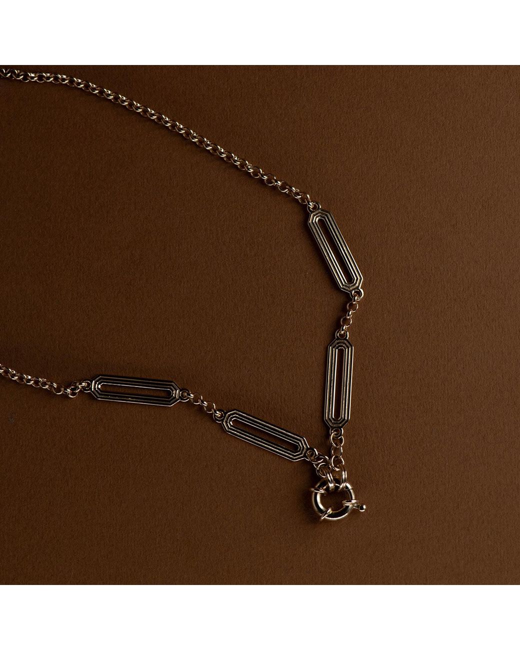 Zoe & Morgan Metallic Eliza Chain