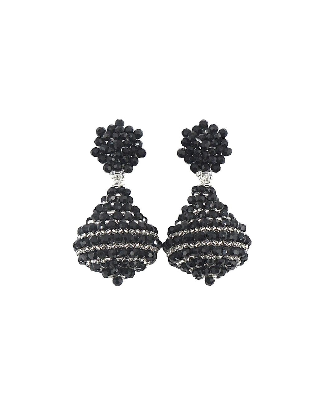 Fairchild Baldwin Black Chandelier Earrings