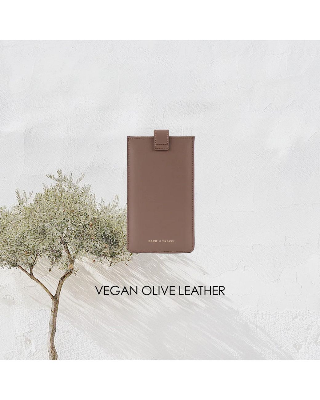 Pack'n Travel Brown Neutrals Glasses Case