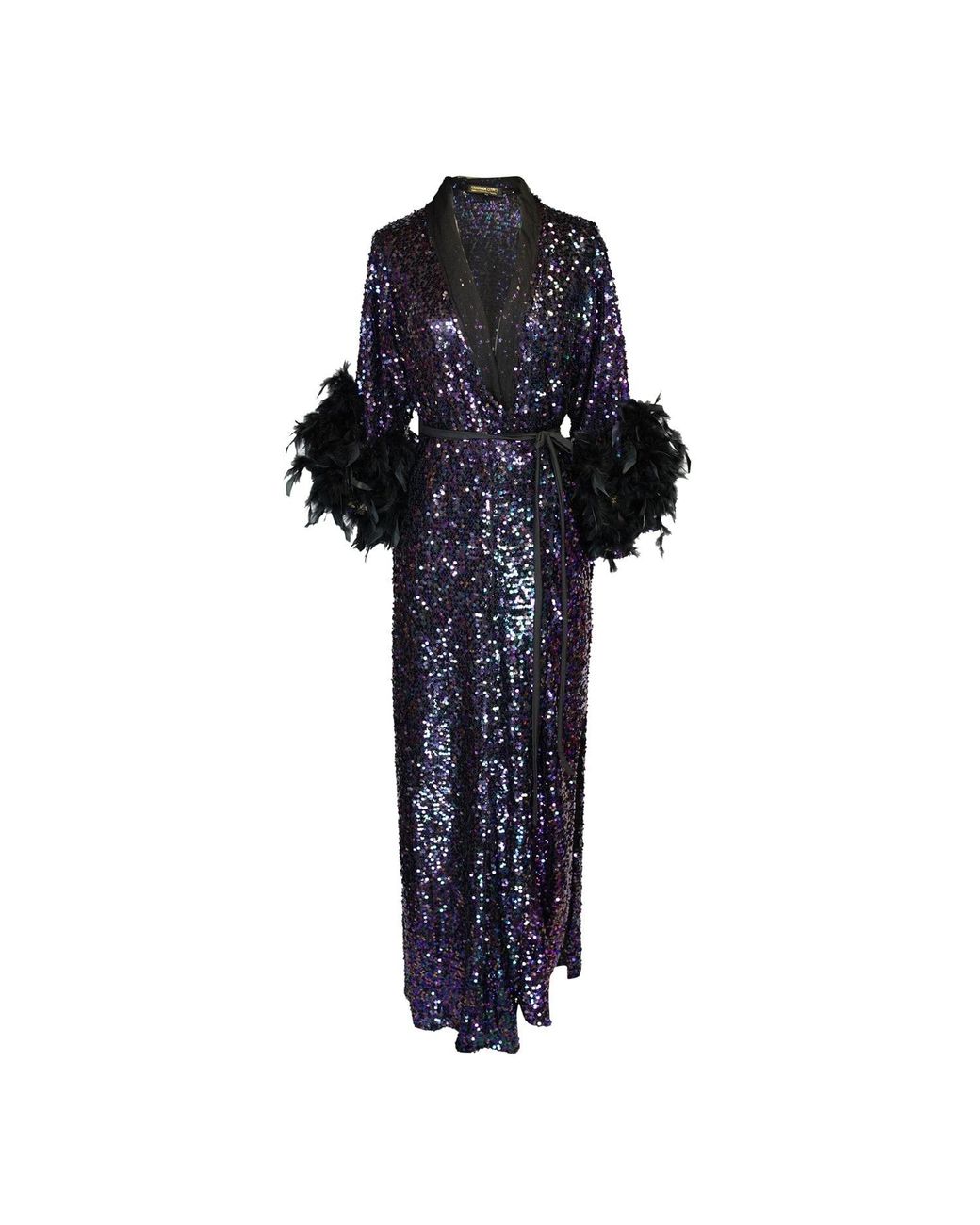 Jennafer Grace Black Marlene Wrap Dress