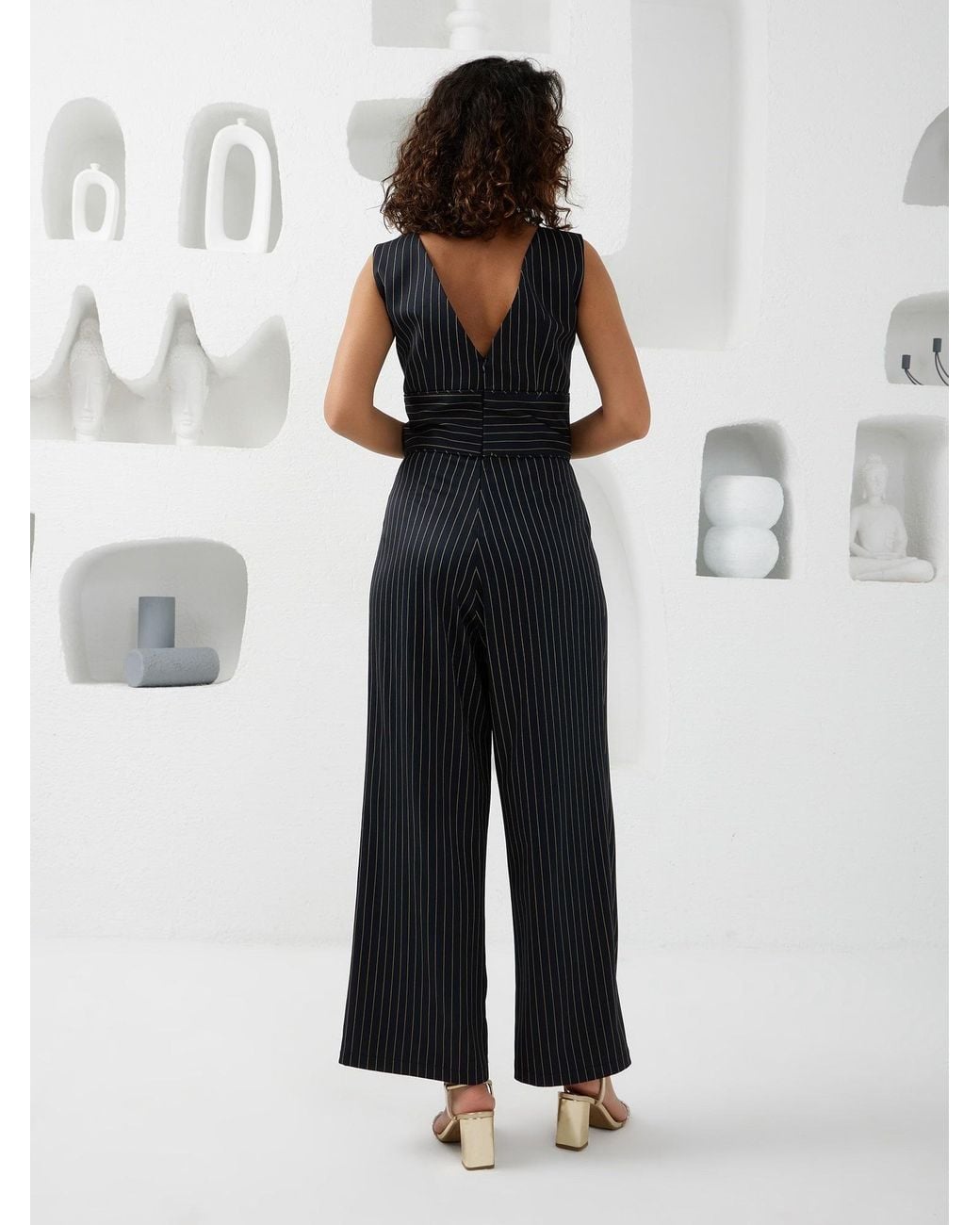 Lumina Eligma Blue The Arrow Jumpsuit