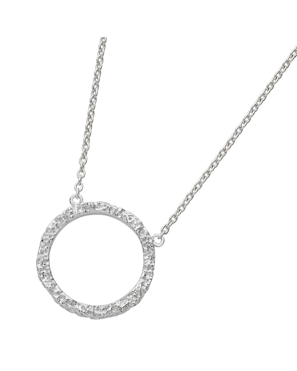 Lucy Quartermaine Metallic Solid Sterling Single Hula Pendant