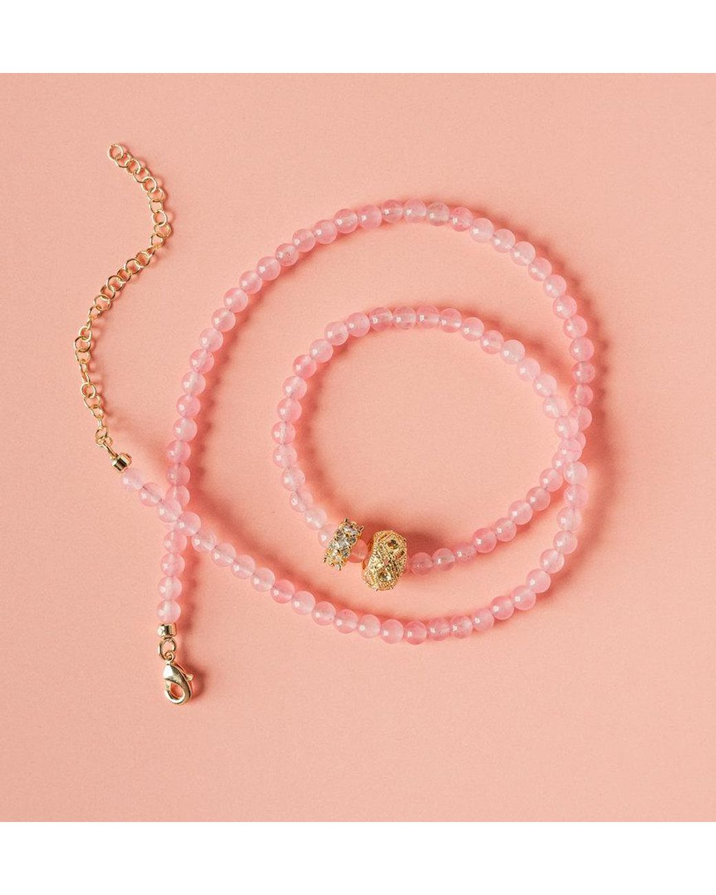 MacRae & Co Pink Ann Trio Necklace
