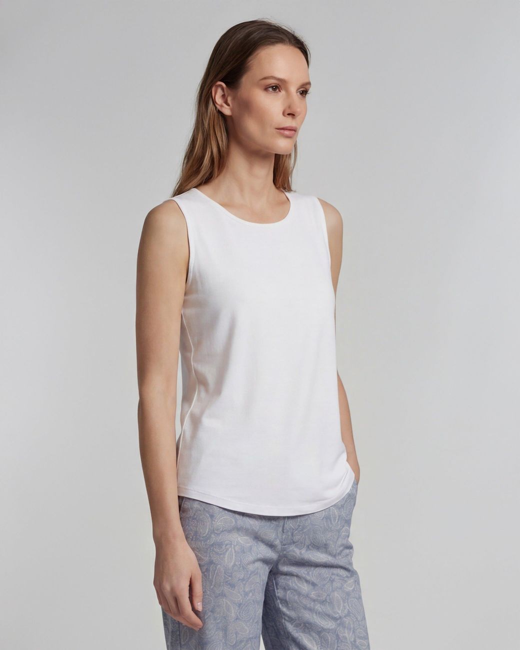 Lords of Harlech White Tina Muscle Tank