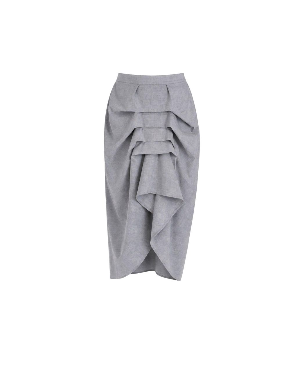 Lumina Eligma Gray The Vanguard Skirt