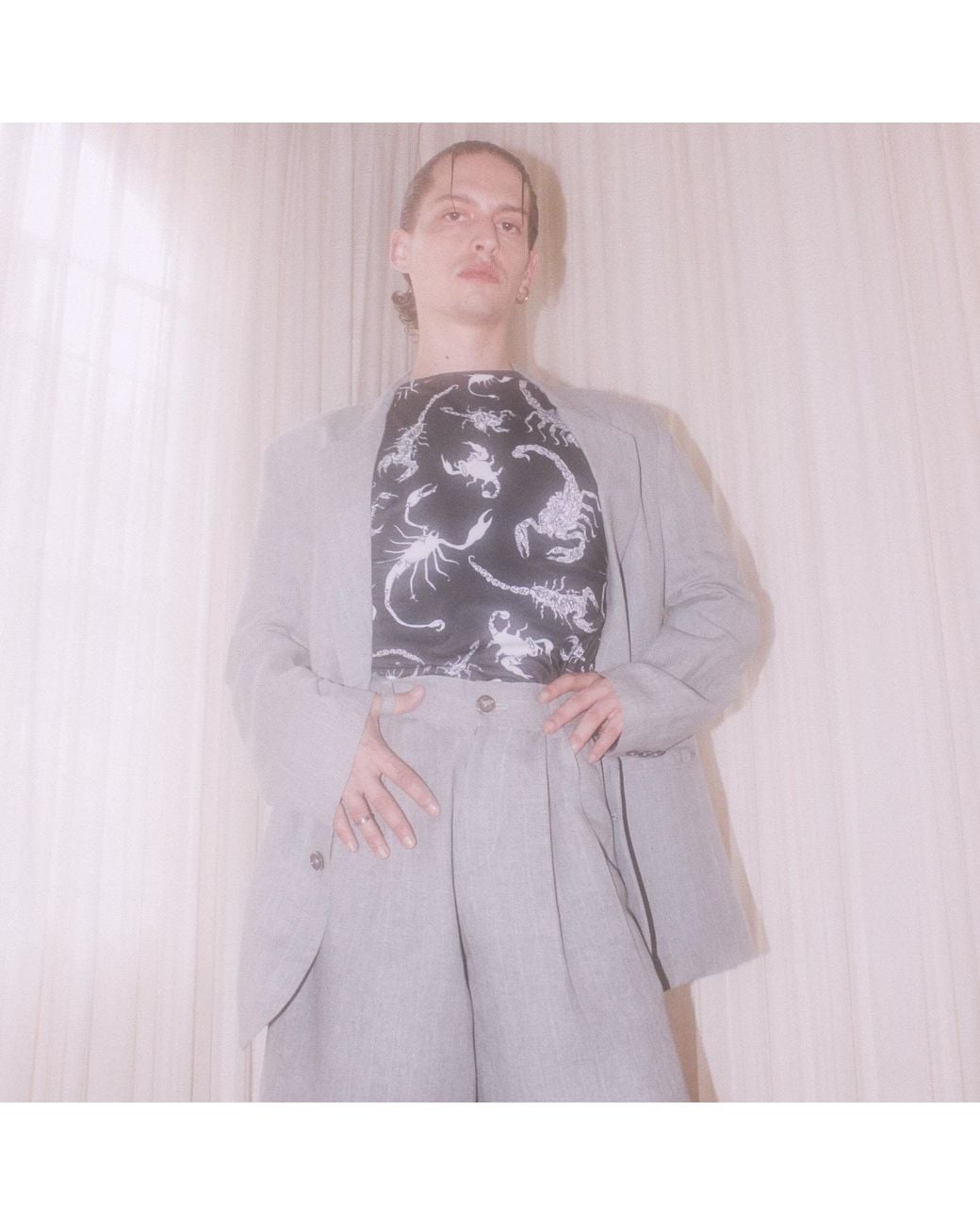 Paloma Lira Black Scorpion Top for men