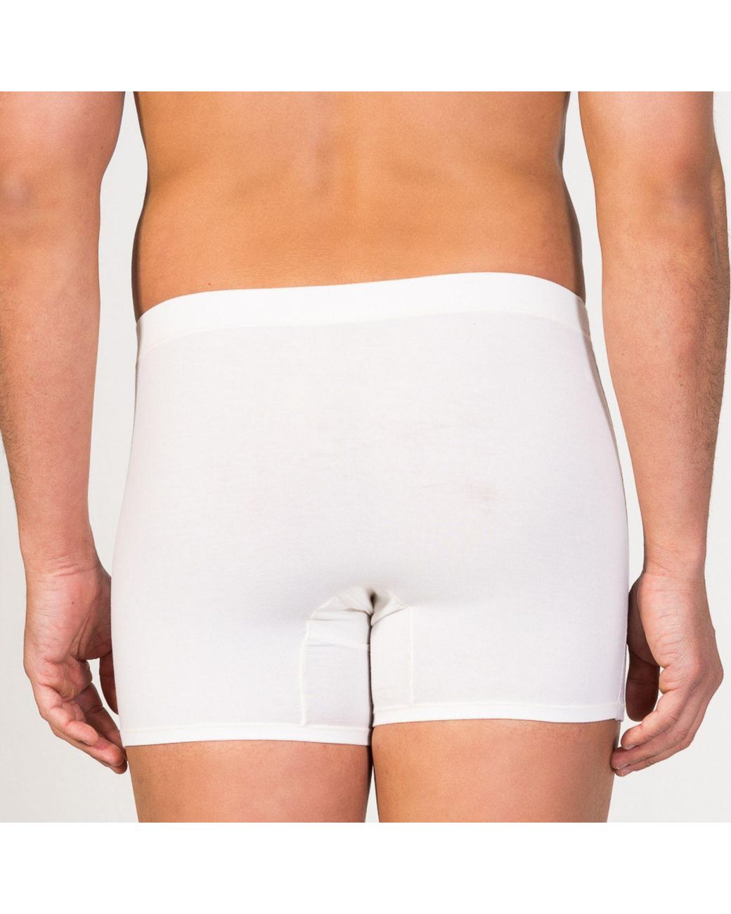 Zd - Zero Defects Gray Neutrals Heracles Fly Front Boxer – Maximum Softness For Sensitive Skin for men