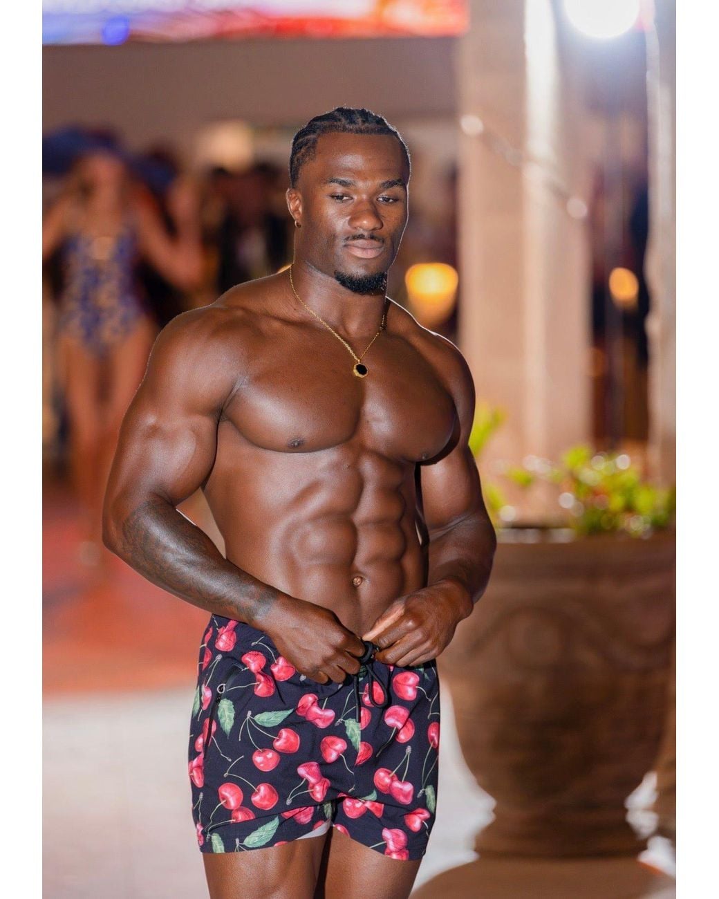Plivati Red Višnja Premium Swim Shorts for men