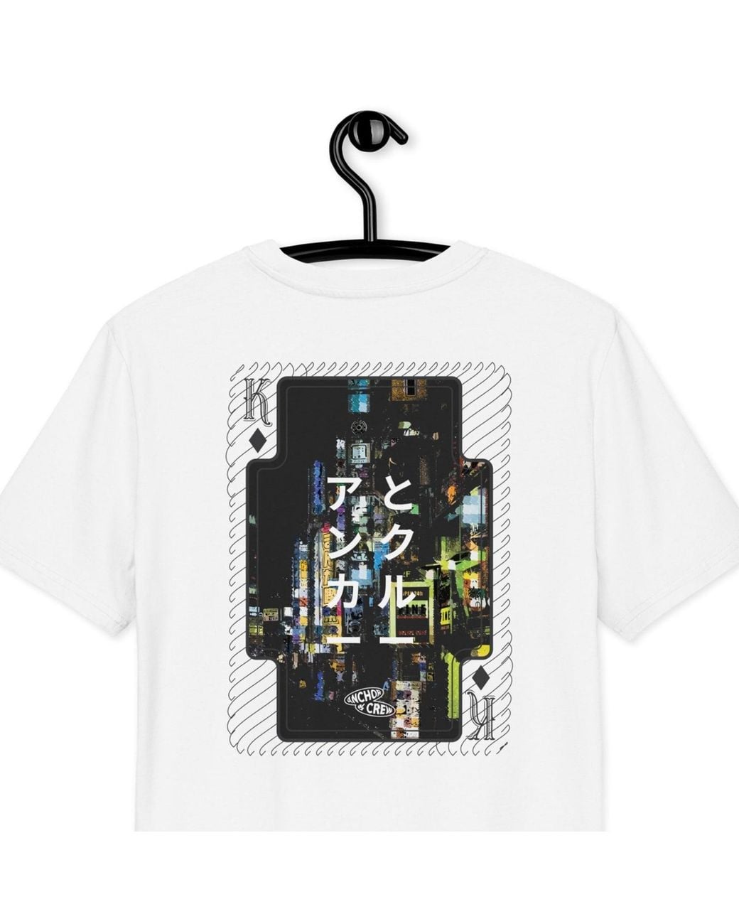 Anchor and Crew White Two Japan Gurafiku Organic Cotton T-Shirt