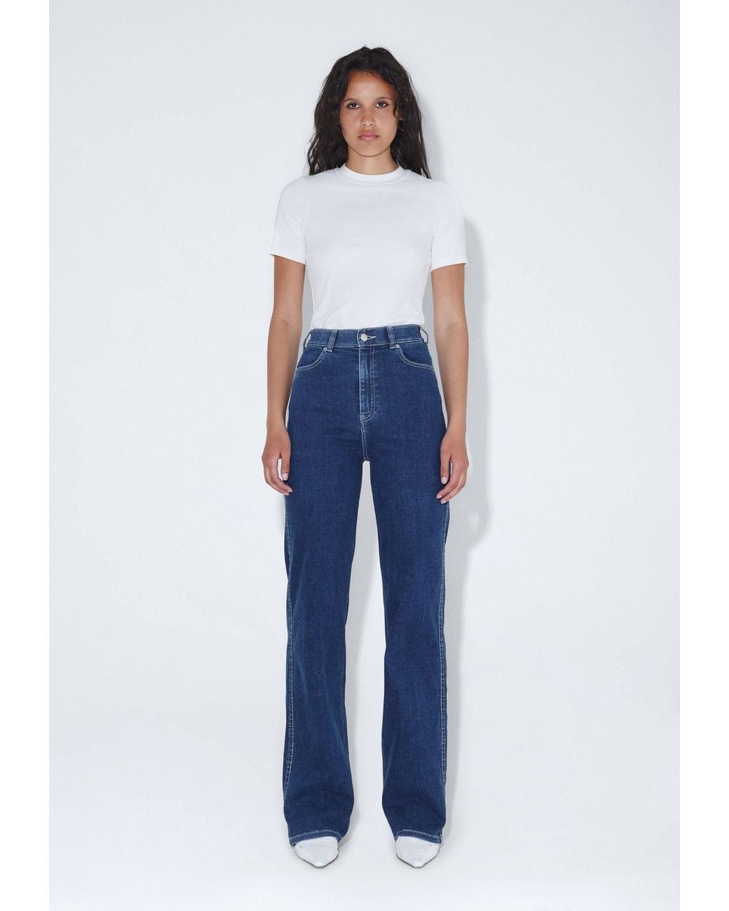Dr. Denim Blue Moxy High Straight