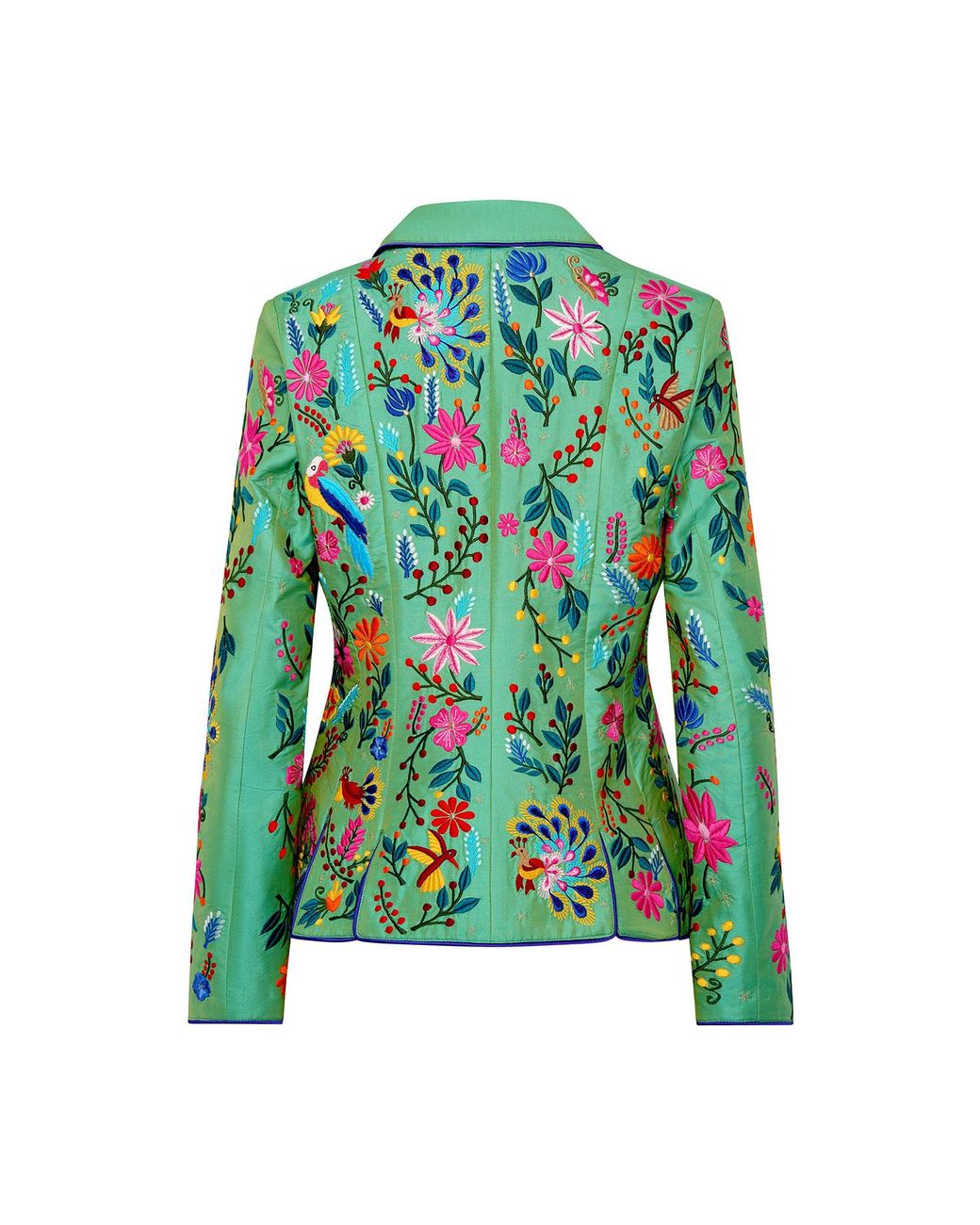 Beatrice von Tresckow Green Aqualime Secrets Of Eden Cormor Revere Jacket