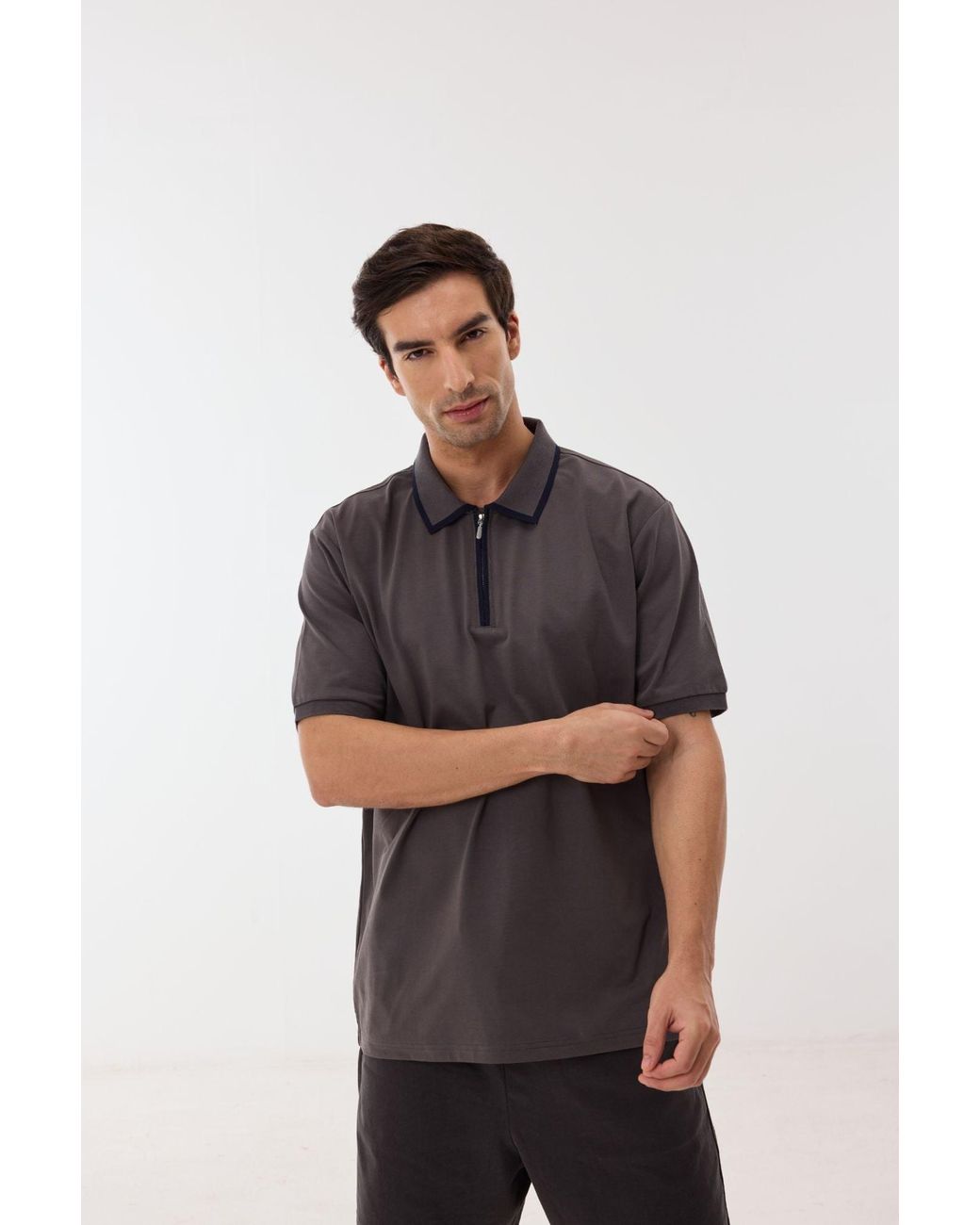 Ashita Fernandes Gray Basil Shirt for men