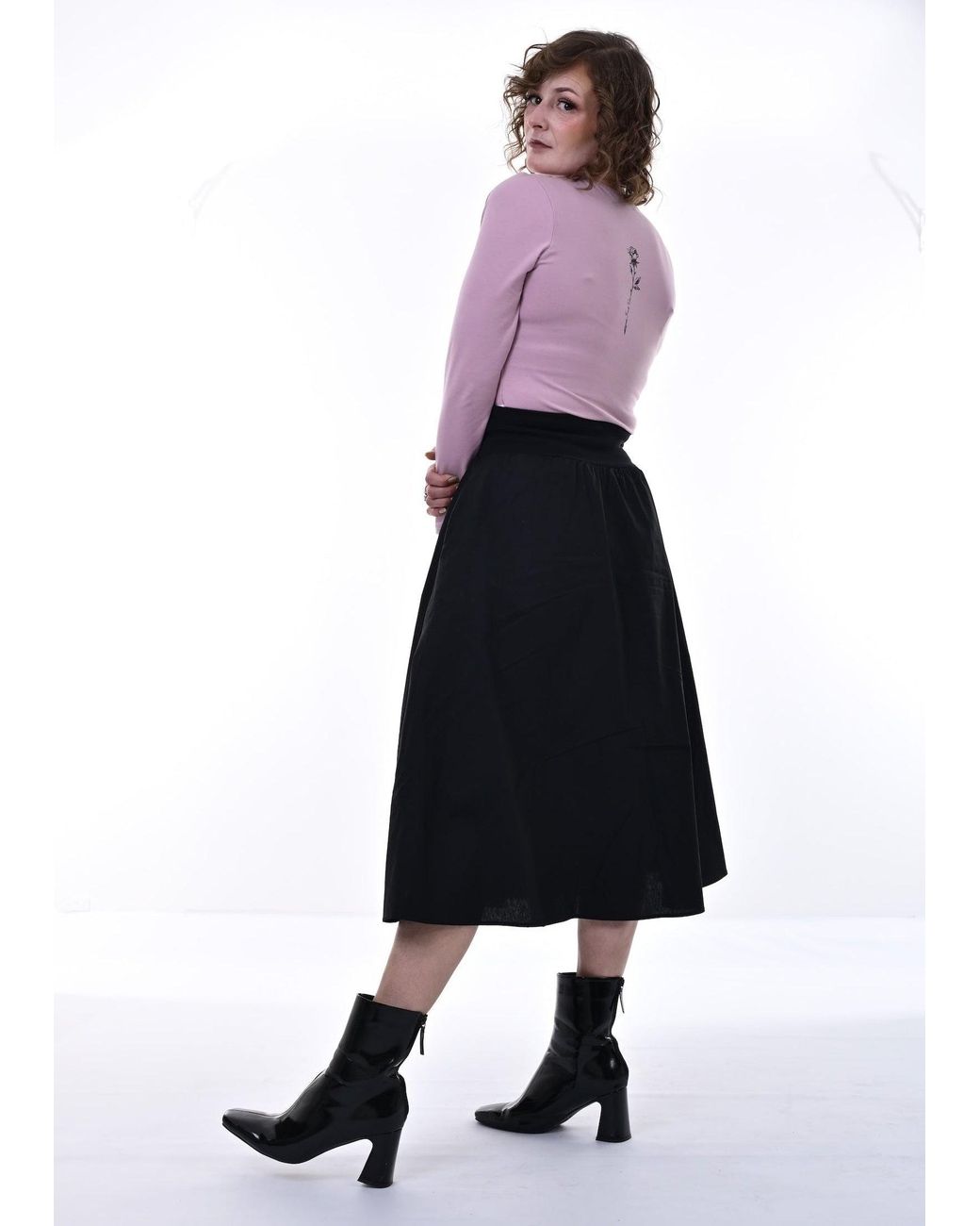 Frock Tales Purple Avalon Asymmetric Top