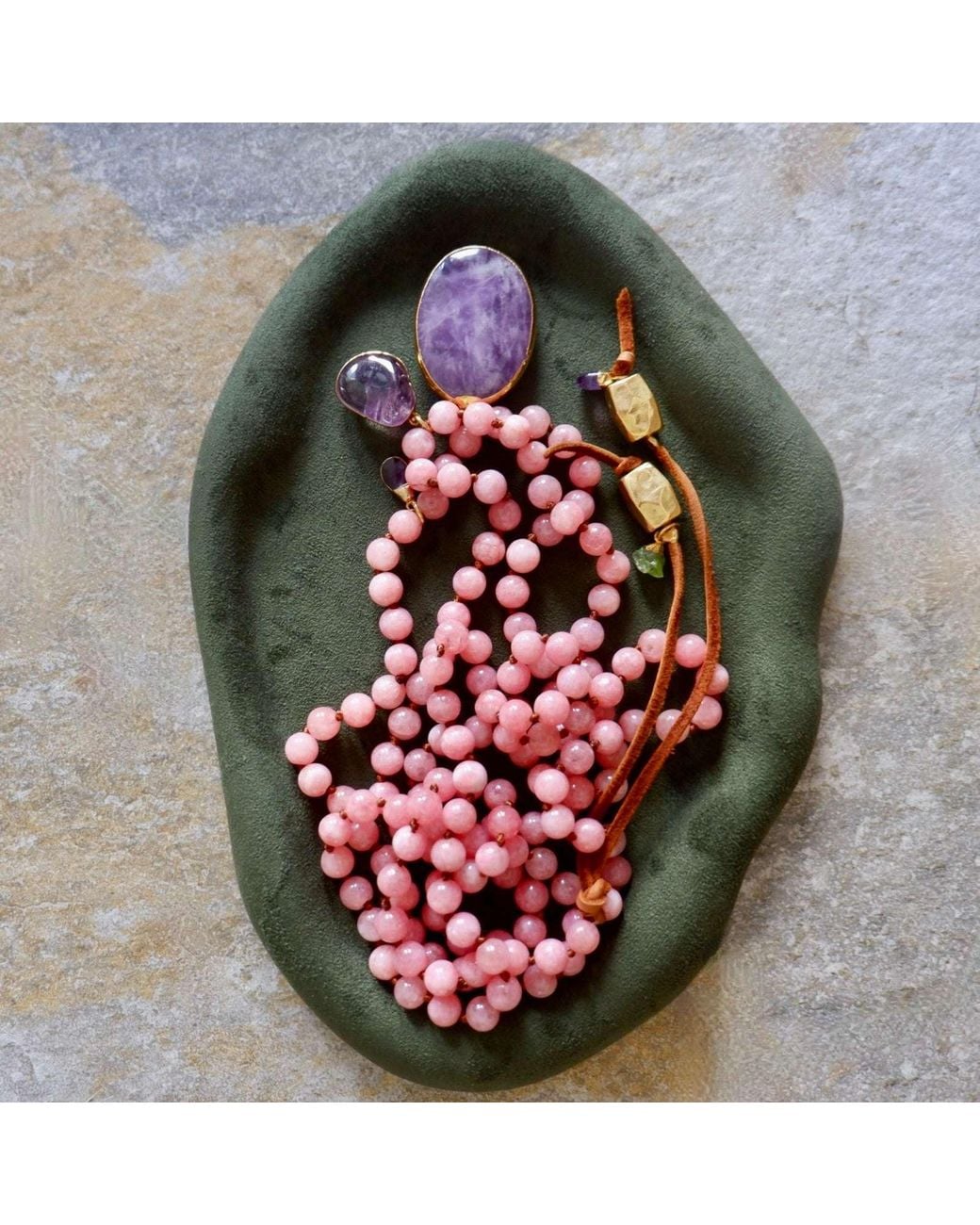 Persia Dona Jewelry Red Amethyst Dream Necklace