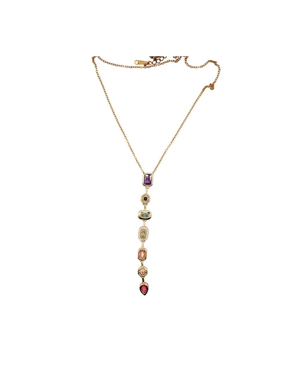 Urbane Jewelry Studio Metallic Chakra Necklace