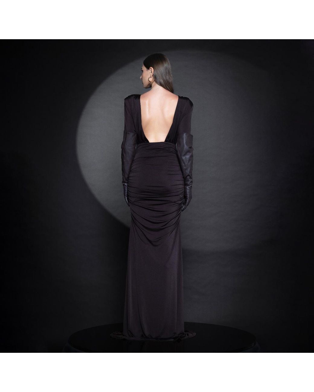 Forever Young the label Brown Tamara Backless Dress
