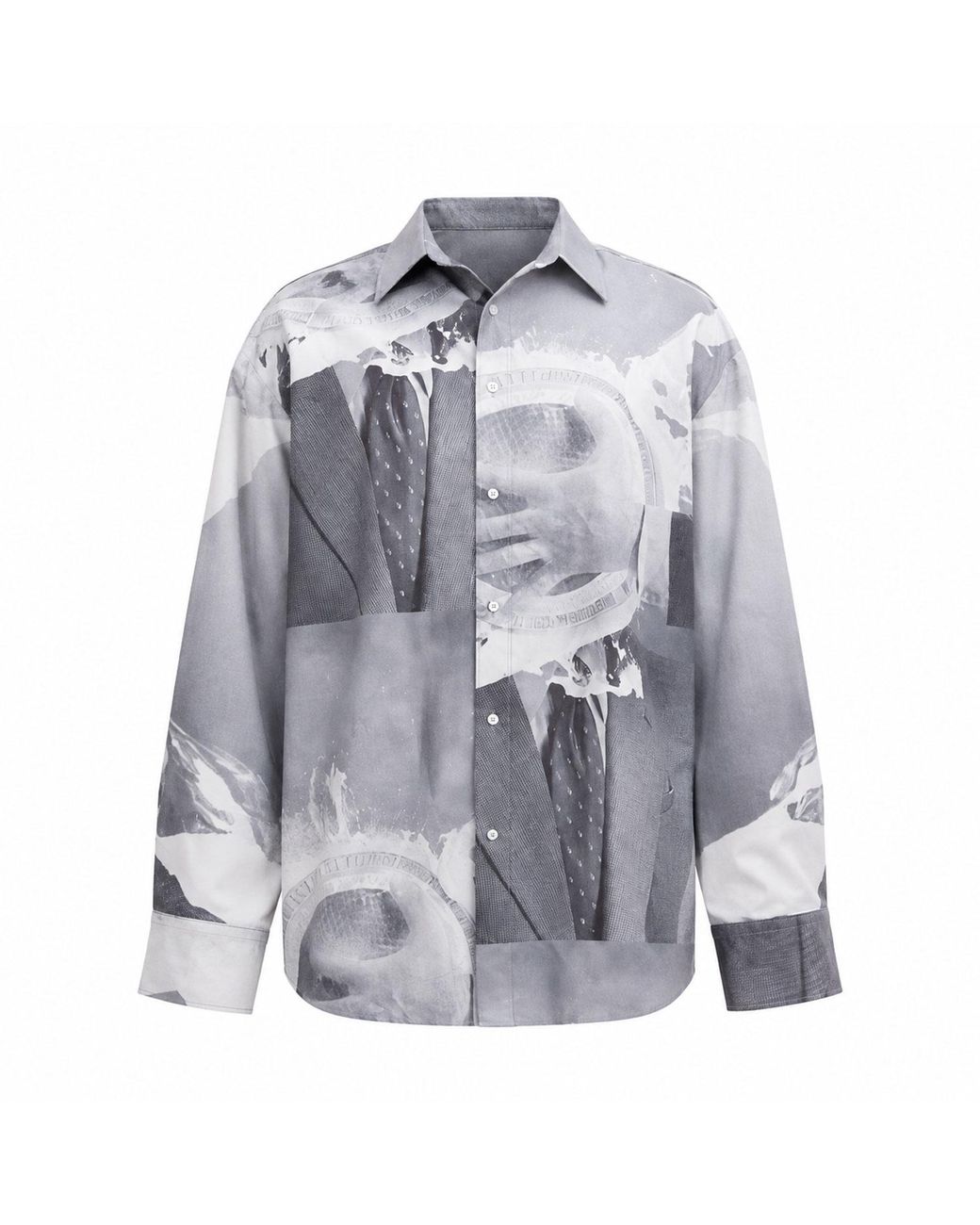 mysimplicated Metallic Long Sleeve Shirt