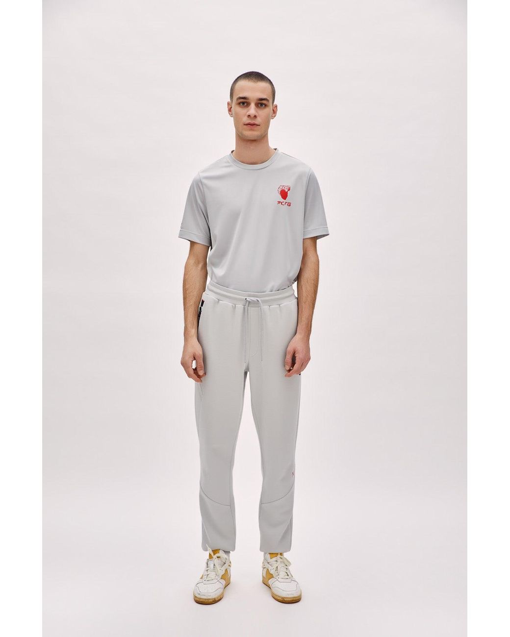 Pcfg Gray Comfort Track Sweatpant for men