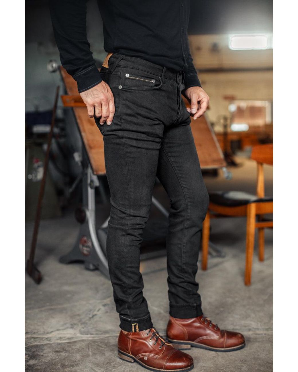 &SONS Trading Co Gray Brandon Overdyed Jean Fade 2 for men