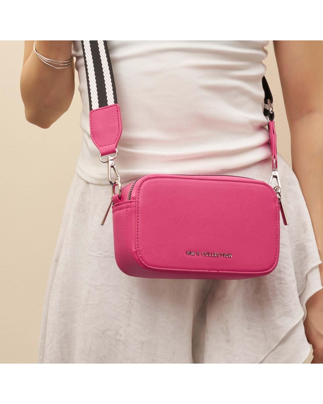 Mkf Collection - J'omor Blue Avielle Crossbody Bag