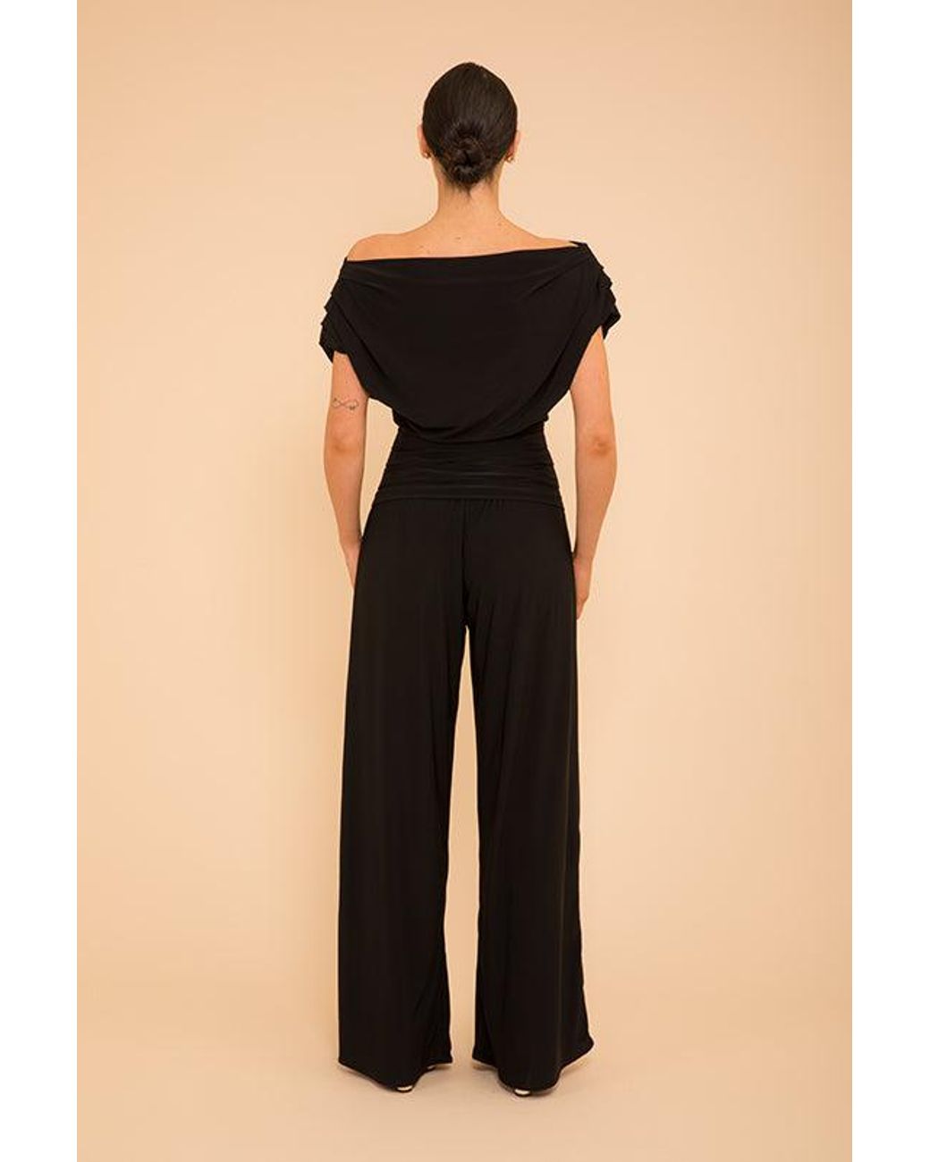 Atom Label Black Carbon Jumpsuit