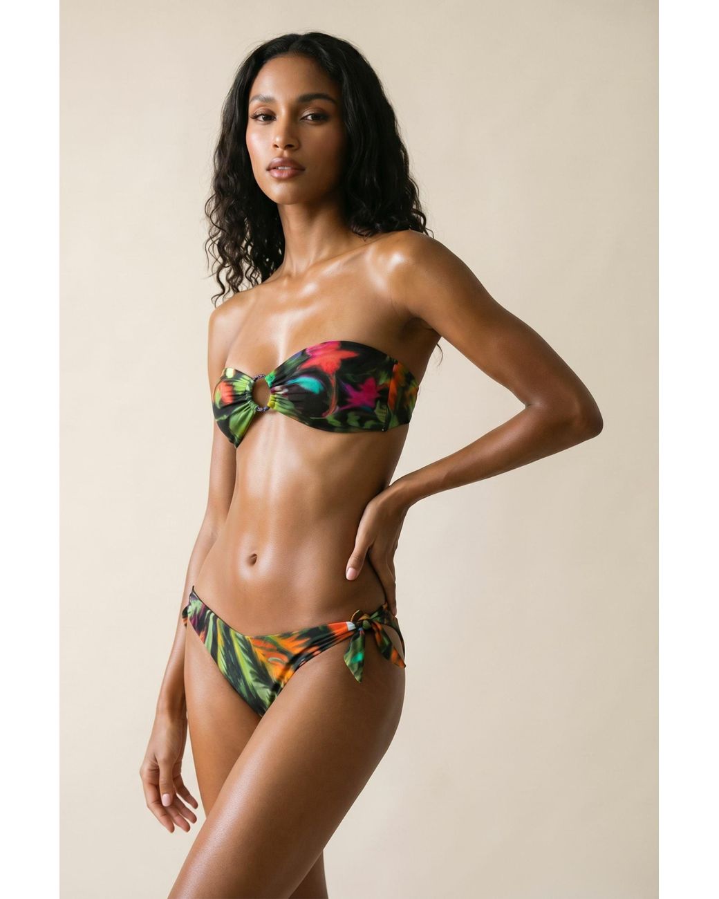 Room 24 Green Pam Reversible Top