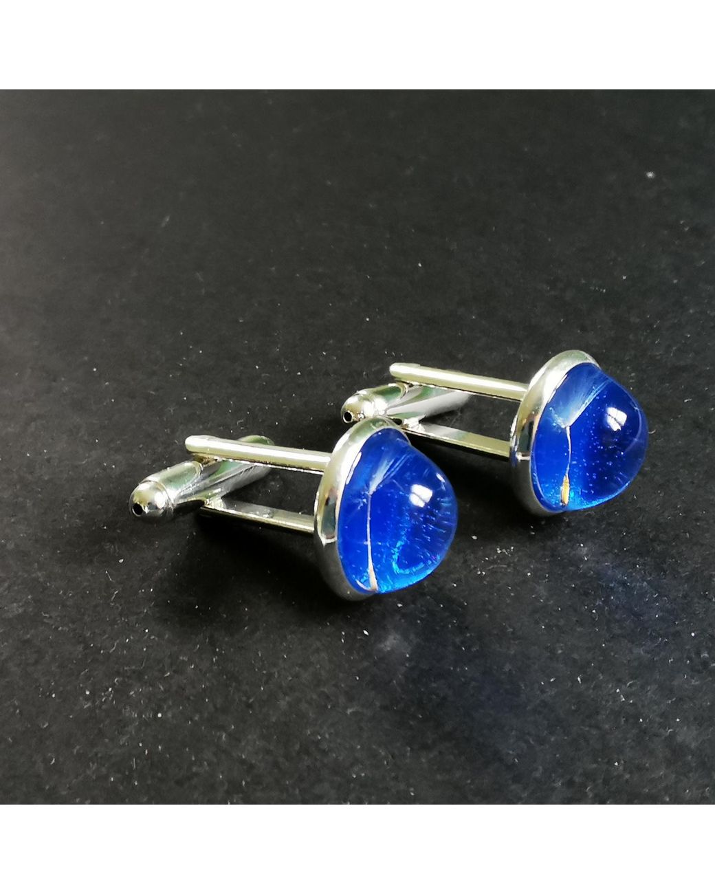 Laura Daili Blue Midnight Wish Cufflinks for men