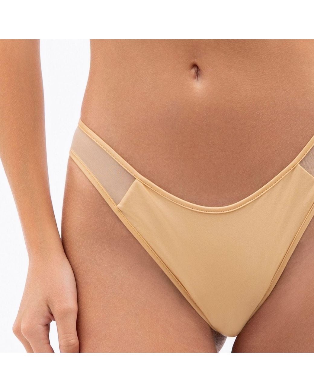 Franca Vinka Yellow Valentina Bikini Bottom
