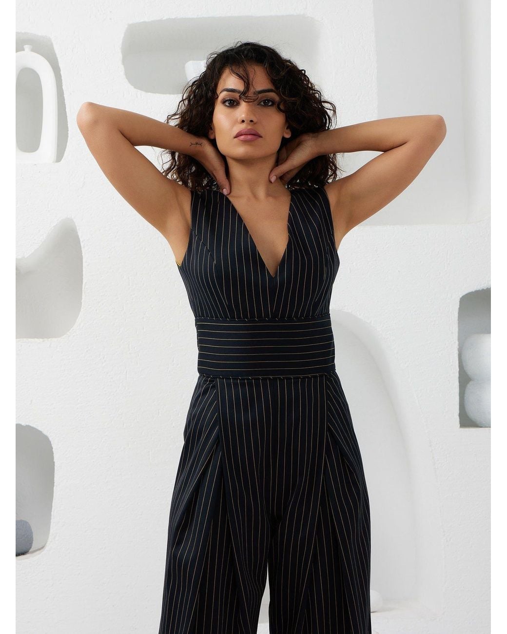 Lumina Eligma Blue The Arrow Jumpsuit