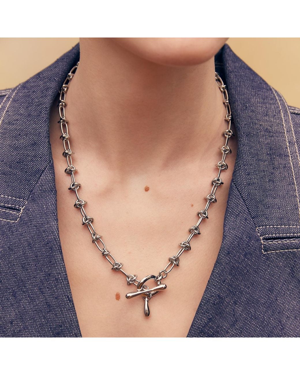 Biko Jewellery Metallic Echo Lariat