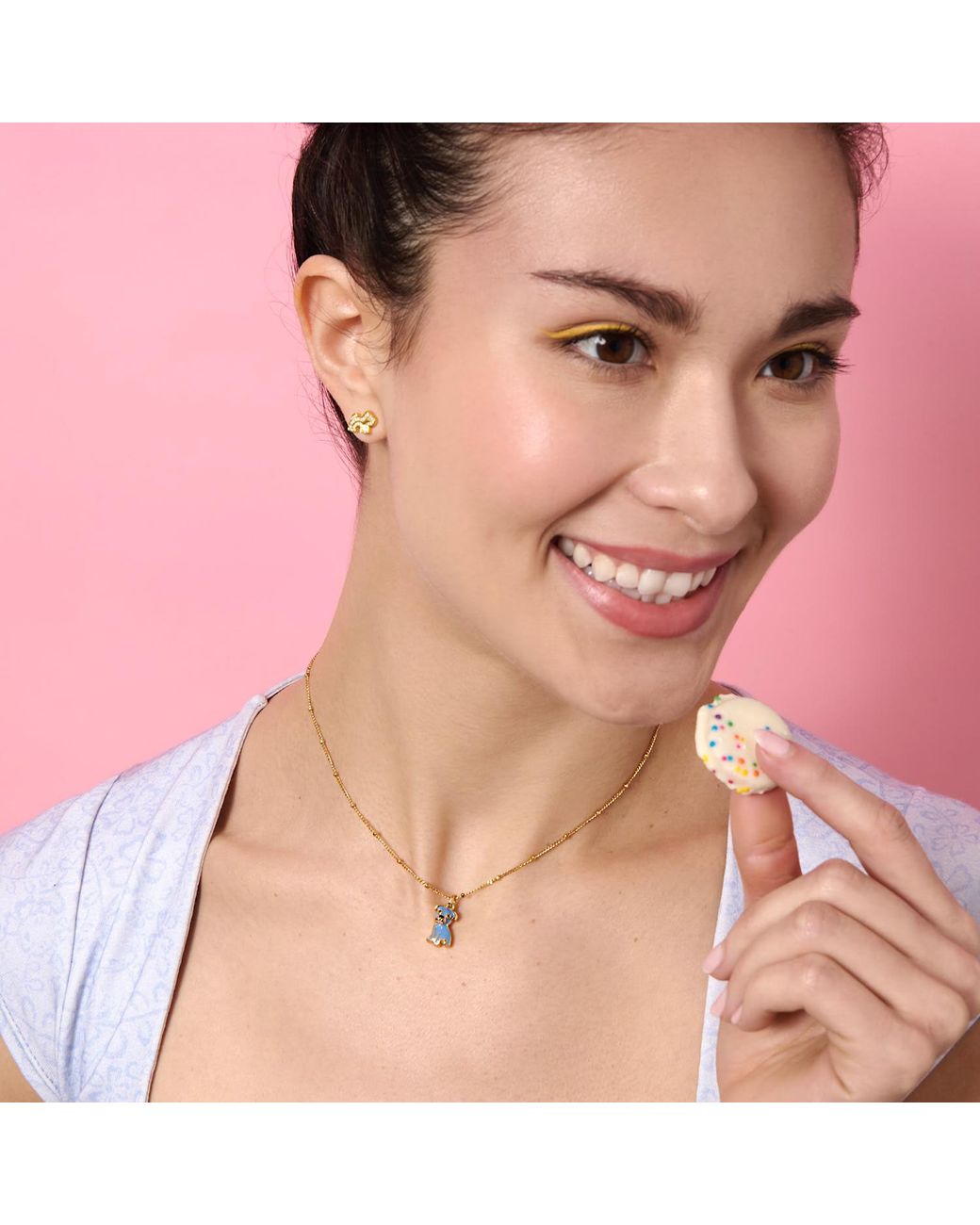 Cloud Haven Metallic Mini Pittie Sweetie Pendant