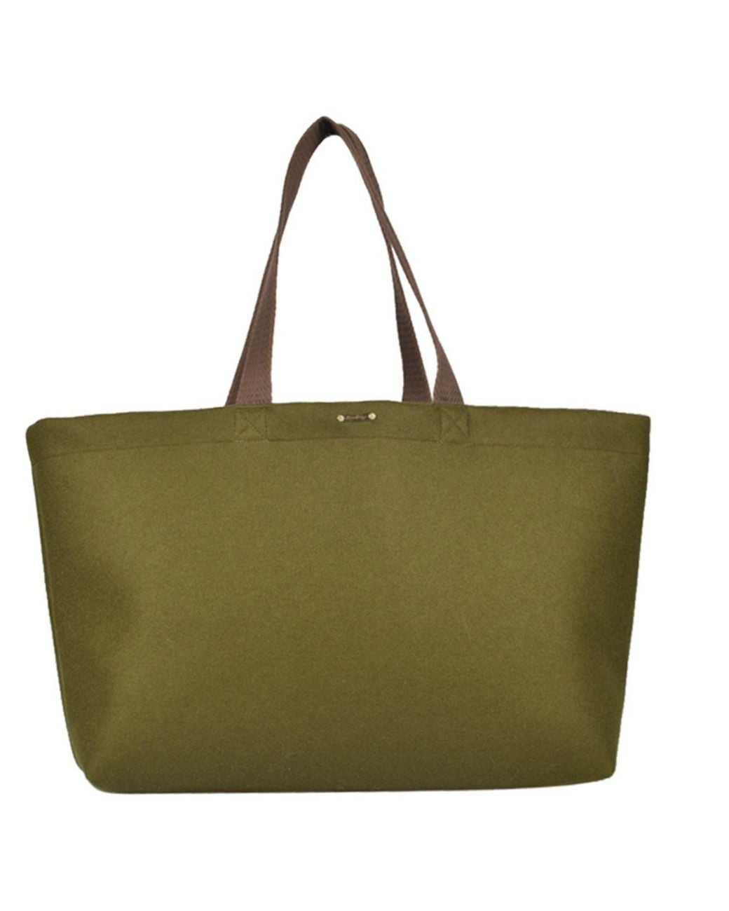 Owen Barry Green Canvas Felt Bag Caddy