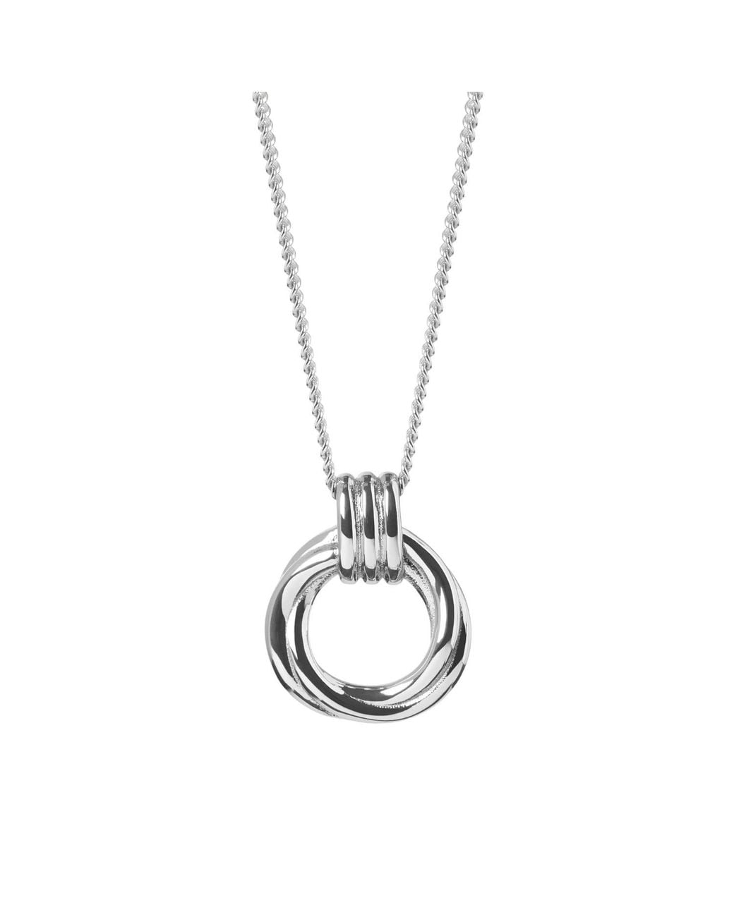 Muru Metallic Mini Karma Necklace