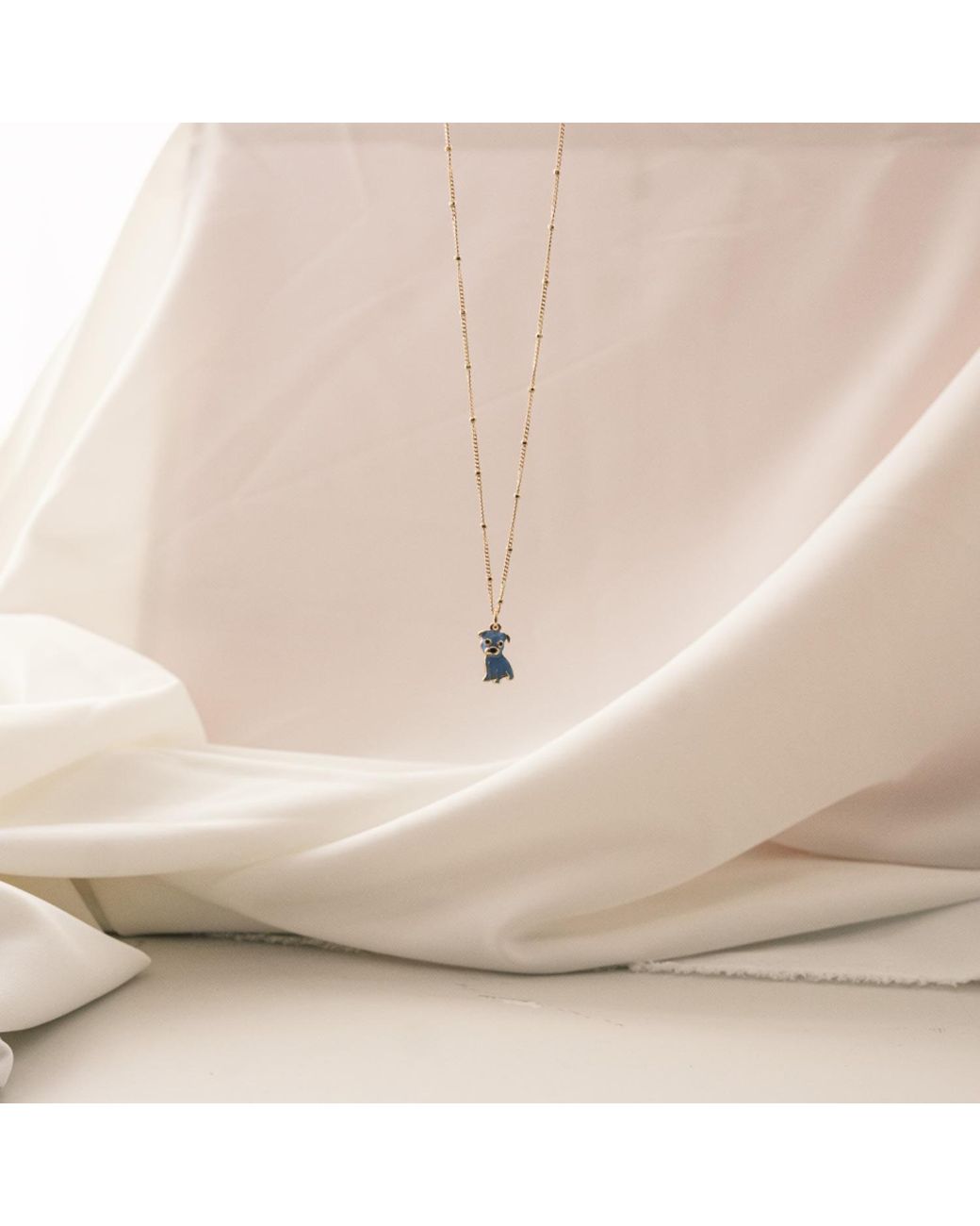 Cloud Haven Metallic Mini Pittie Sweetie Pendant
