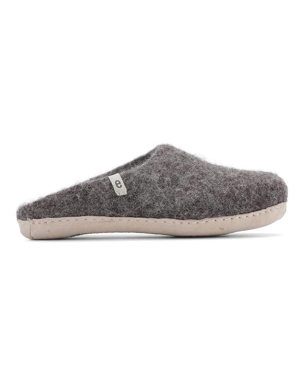 Egos Gray Natural Slipper