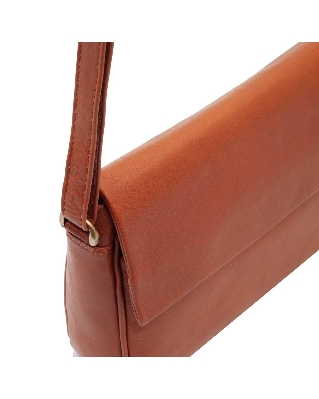 Lloyd Baker Brown Lavasa Leather Crossbody Bag