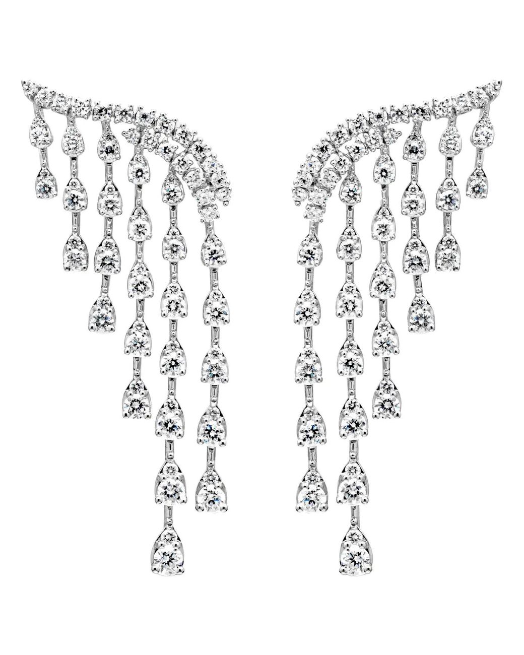Zepplin the Label White Isadora Earrings