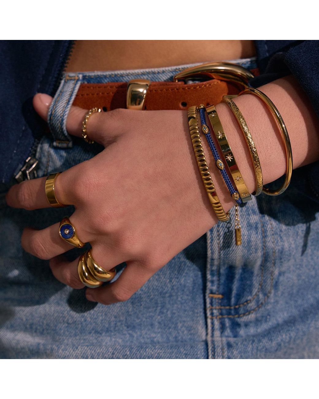 ARMS OF EVE Metallic Cole Cuff