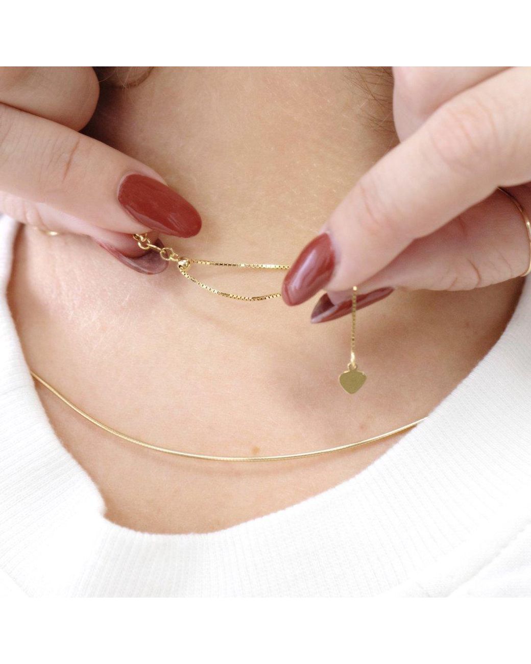 Maya Brenner Metallic Zodiac Necklace