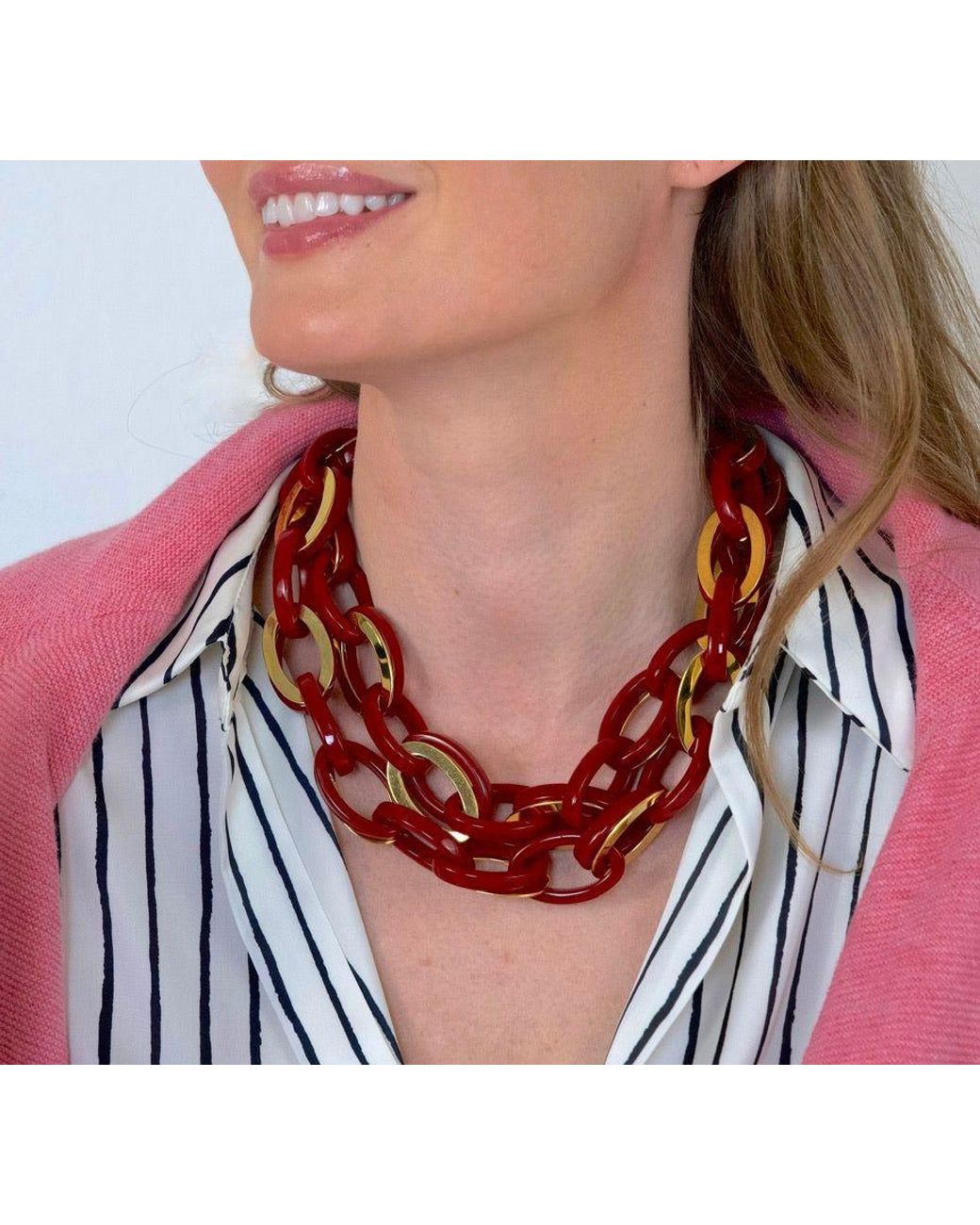 Fairchild Baldwin Red Harper Winter Necklace