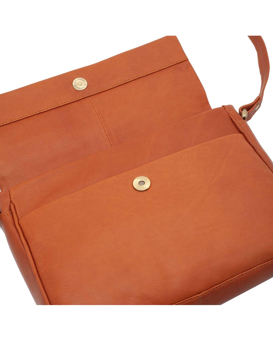 Lloyd Baker Brown Lavasa Leather Crossbody Bag