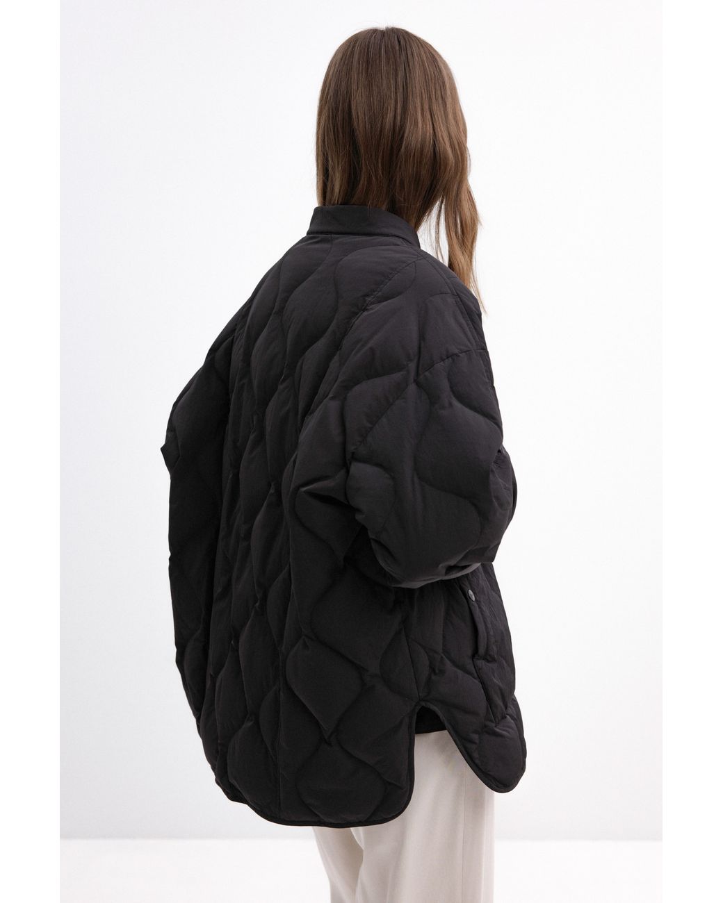 InAvati Blue Oversized Down Jacket