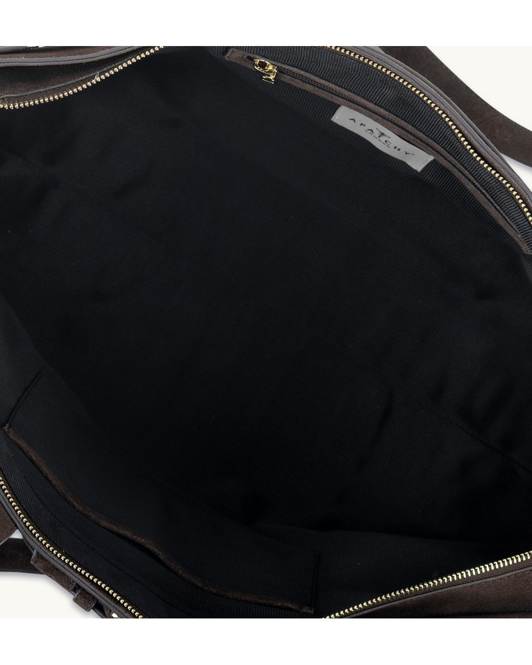 Apatchy London Brown The Esme Chocolate Suede Bag