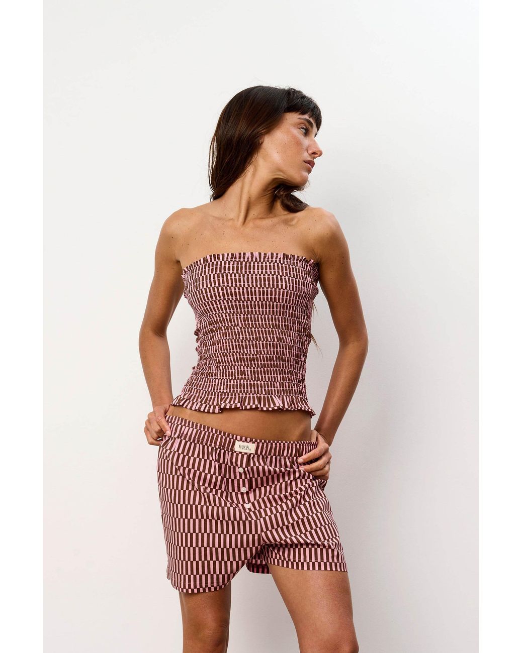 Par & Escala Red Matilda Top