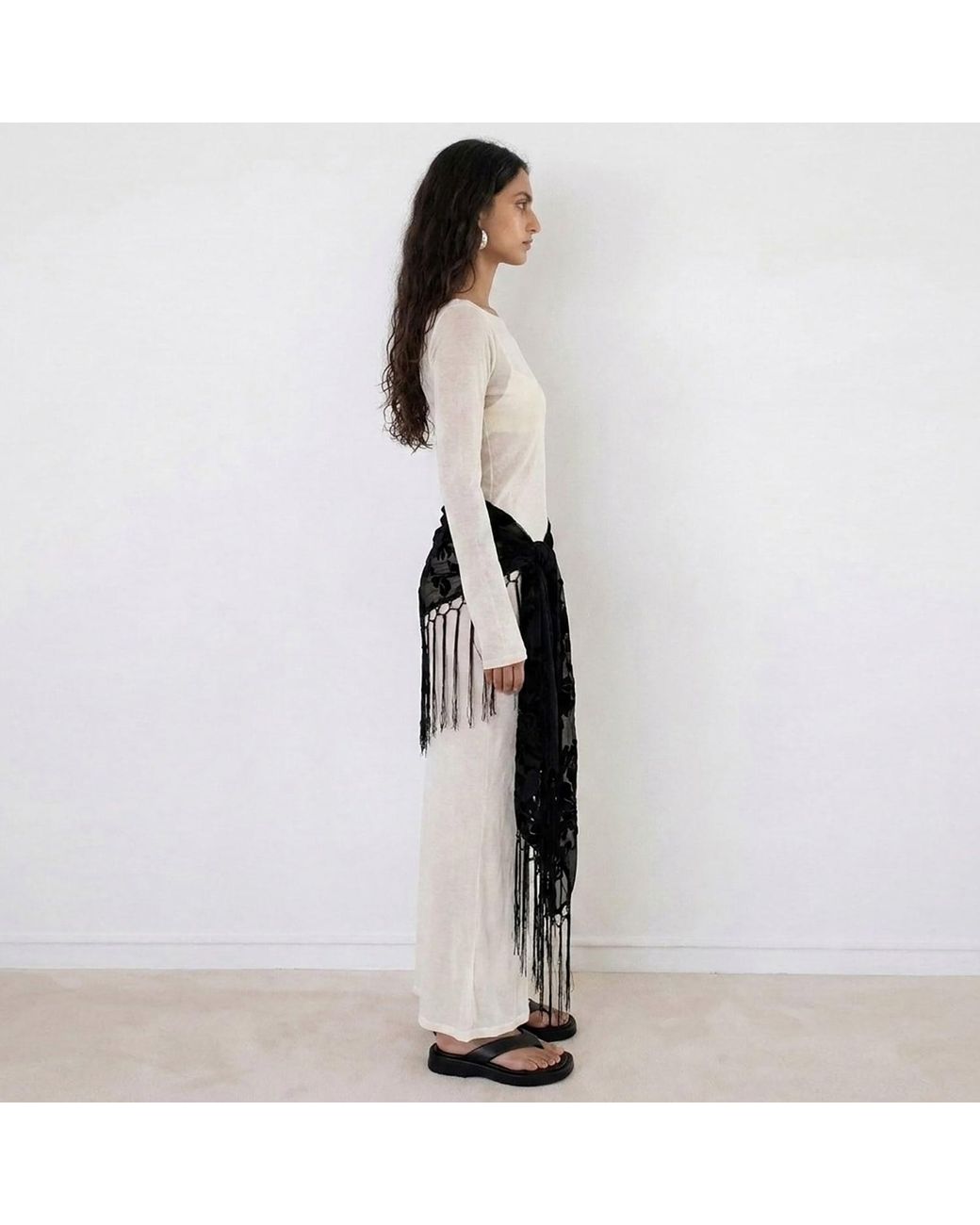 Tohen Black Astley Scarf