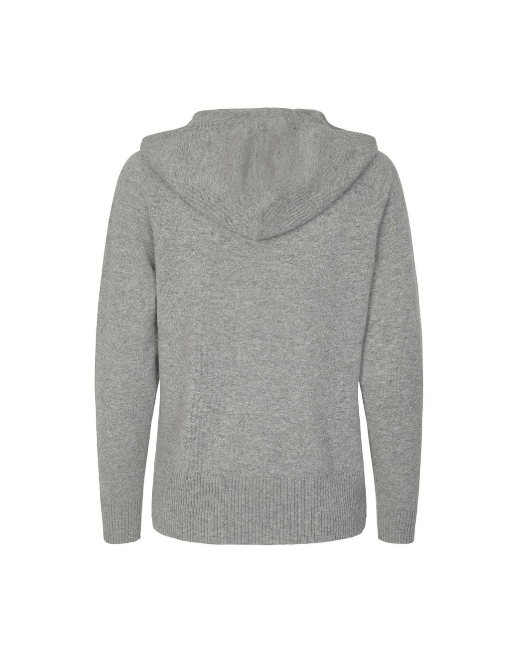tirillm Gray Ida Cashmere Hooded Pullover