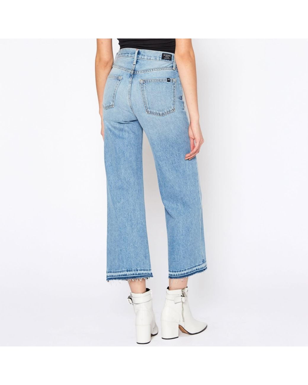 NOEND Blue Hailey Culotte Jeans