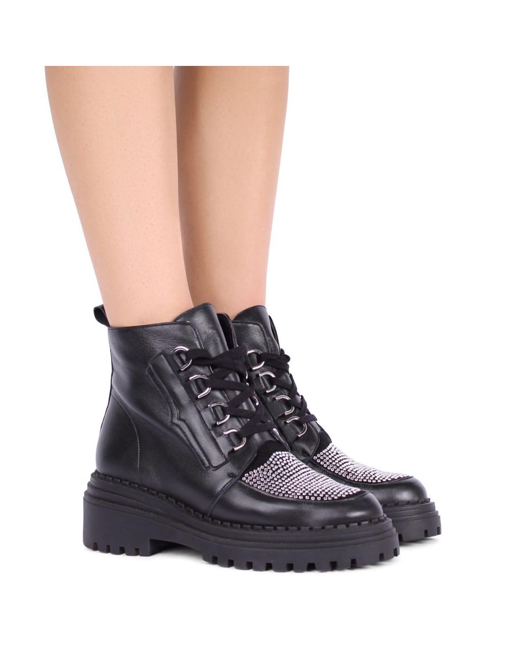 Terry De Havilland Gray Rita Festival Boot Crystal