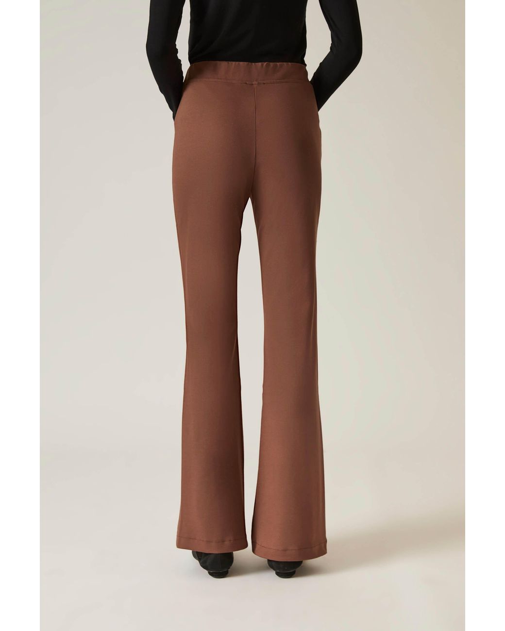 James Lakeland Brown Mocha Bootleg Trousers